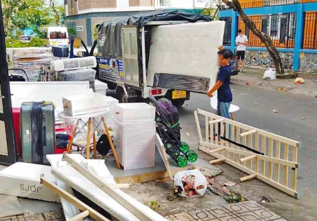 thuê xe chuyển nhà trọ HCM
