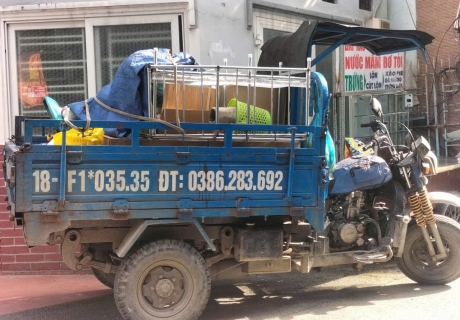 cho thuê xe ba gác vận chuyển siêu tốc tại quận 12