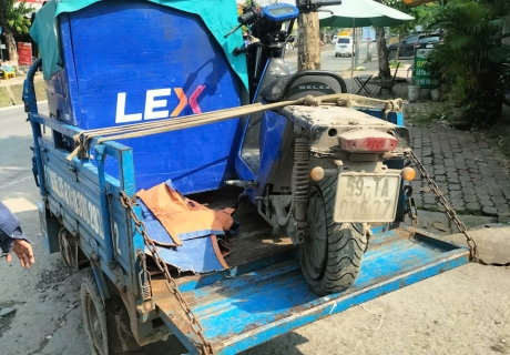 xe ba gác Tân Chánh Hiệp