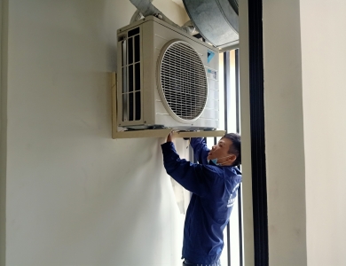 Tháo lắp máy lạnh tại Tân Phú