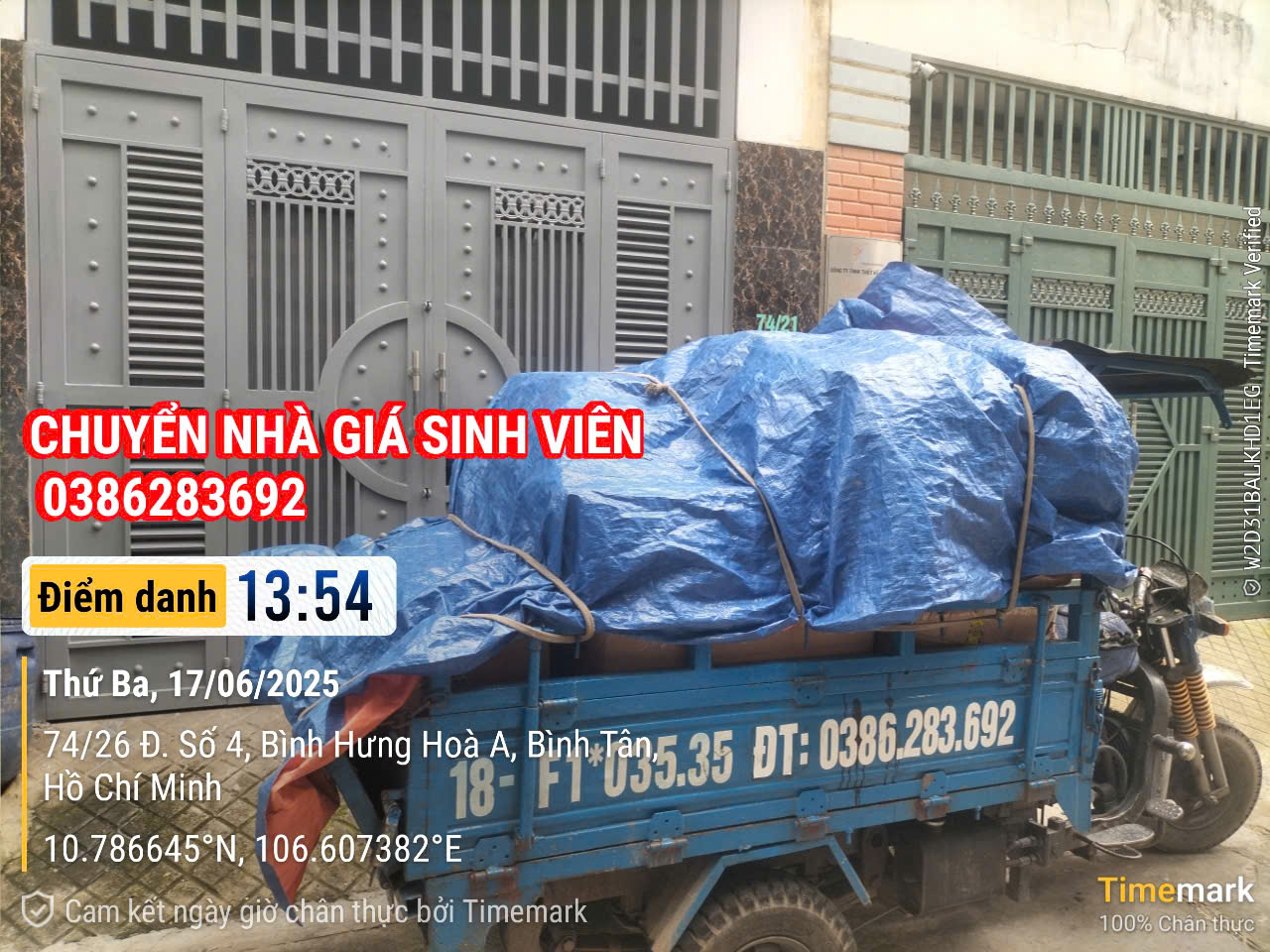 Chuyển trọ tại quận 12