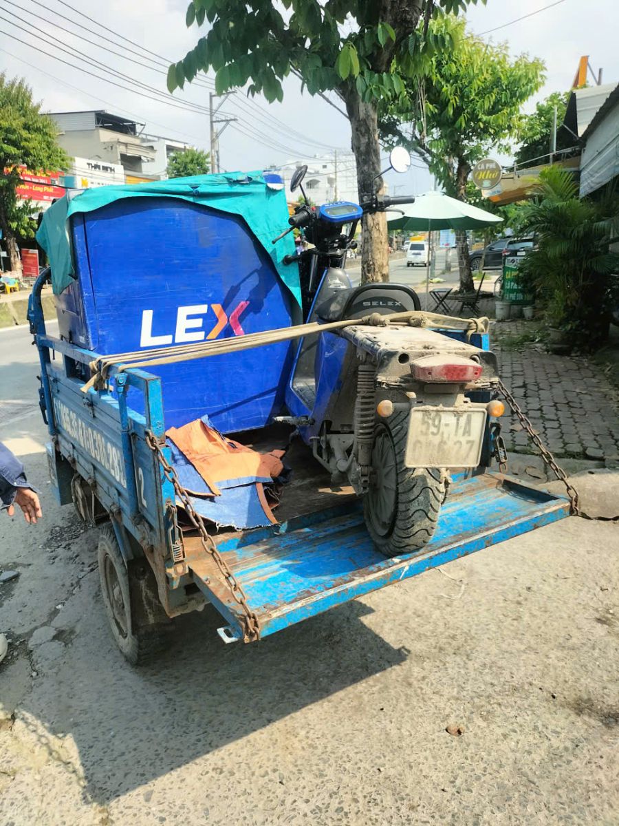 xe ba gác Tân Chánh Hiệp